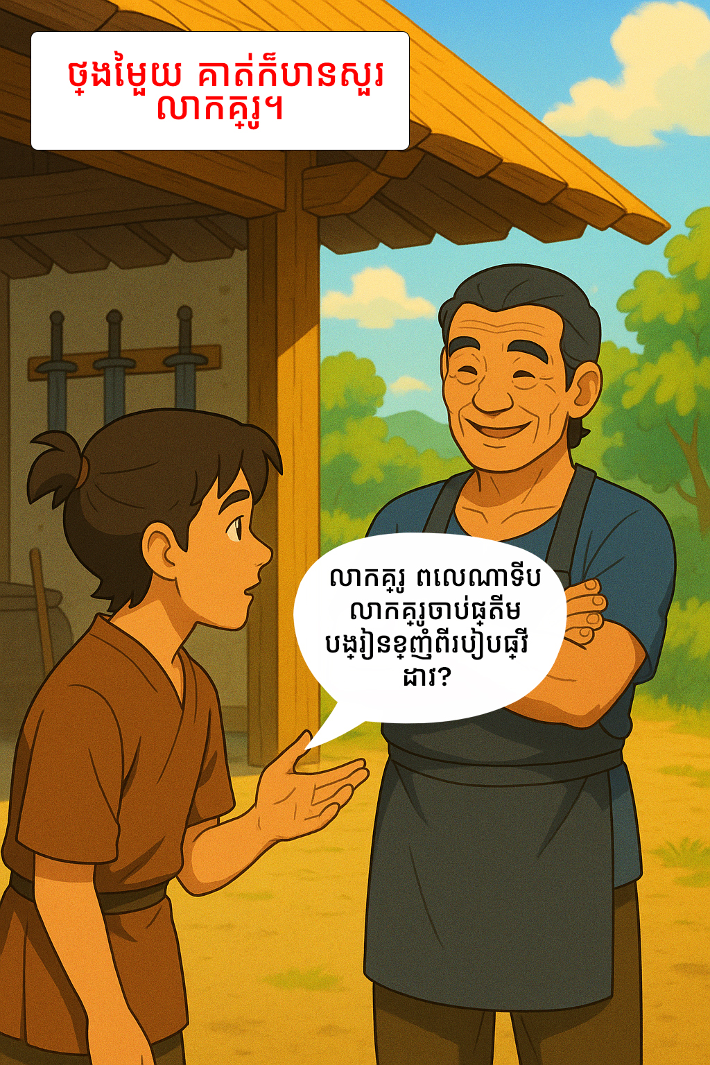 ជាងដែក និង ដាវ: Oneshot